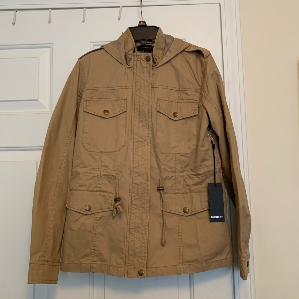 Khaki Utility Jacket